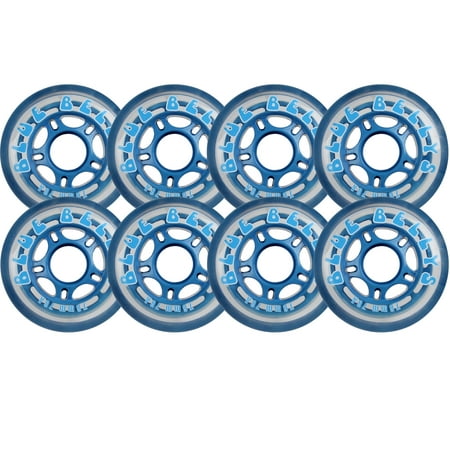 BLUE BELLYS 76mm 78a Roller Inline Skate Wheels
