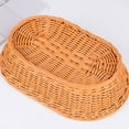 thumbnail image 4 of [] Bread Fruit Basket Hand-Woven Rattan Basket Storage Box Baskets for Organizing Vegetable Fruit Storage Box Organizer Eco-Friendly Rattan Basket, 4 of 6