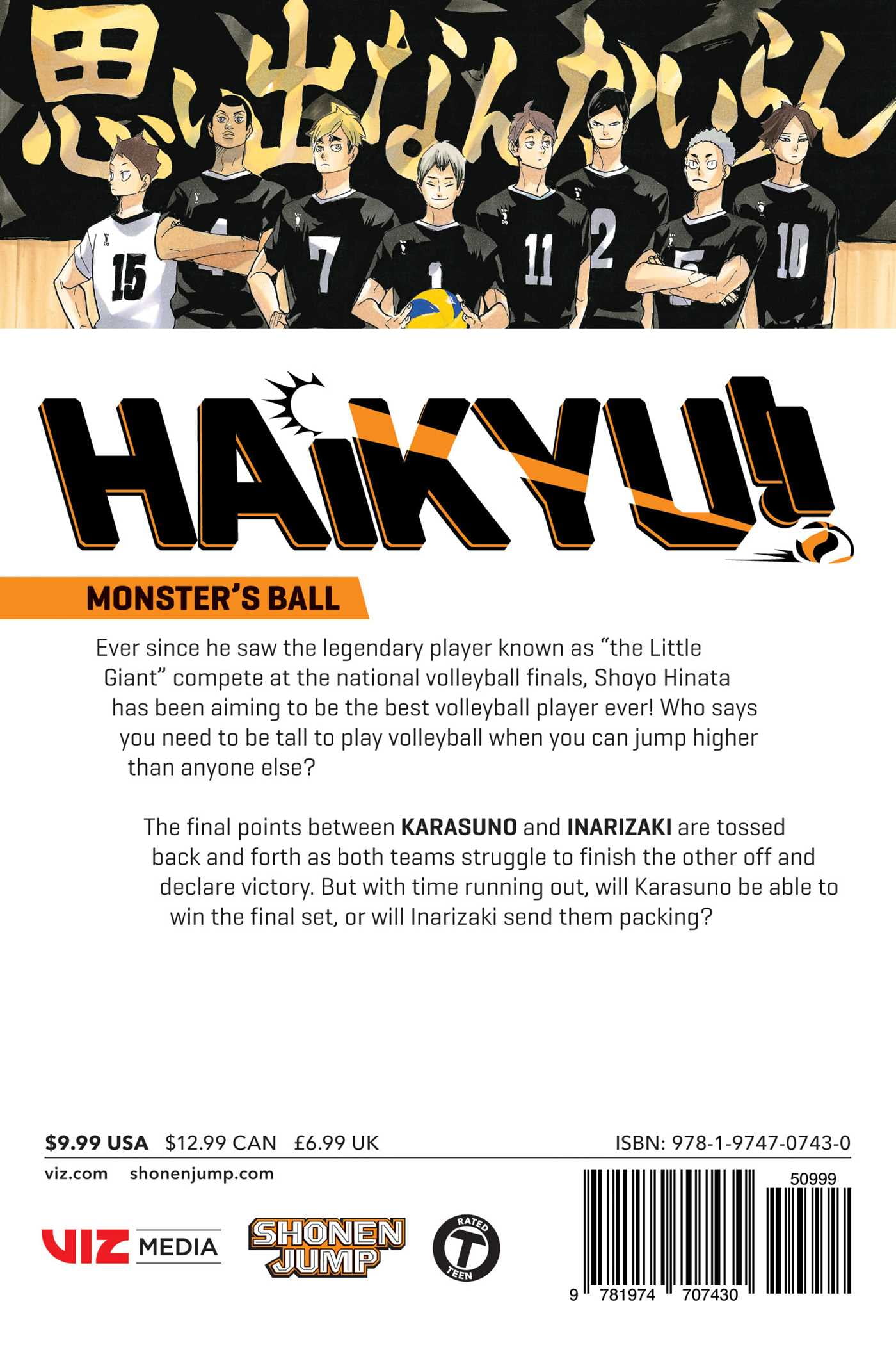 Haikyu!!, Vol. 9: Volume 9