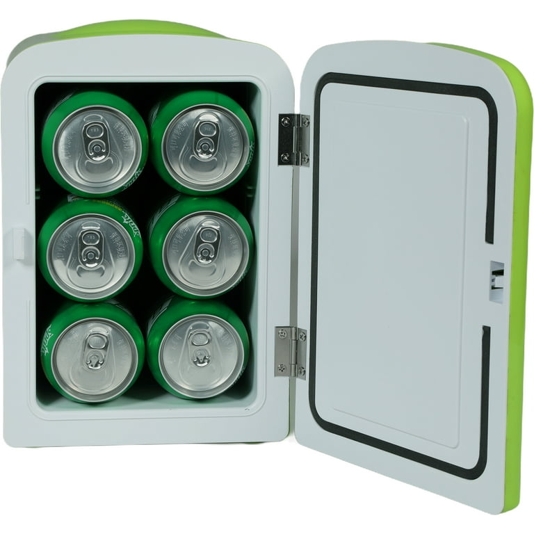 Mountain Dew Mini Personal Fridge Cooler, 6-Can Beverage