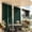 Green, variant on 100% Blackout Curtains 4 Panels, Thermal Insulated Noise Reducing Window Drapes, Solid Light Blocking Curtain Panels For Bedroom Living Room