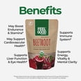 thumbnail image 5 of FeelGood Superfoods Fortified Beet Root Powder 7 oz Powder, 5 of 7