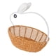 thumbnail image 4 of Cesta para huevos de Pascua con asa - Bolsa de ratán sintético con orejas de conejo - Organizador de dulces de conejo tejido para decoración de fiestas de primavera y almacenamiento en el aula, 4 of 6