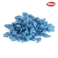 thumbnail image 1 of 100PCS Pet Cat PVC Crystal Nail Cover Paw Claw Cap Grooming Accessory (Crystal Blue S), 1 of 9