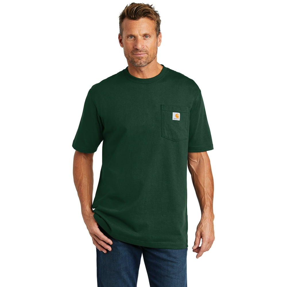 Carhartt - Carhartt Men's K87 Loose Fit Heavyweight Short Sleeve Pocket ...