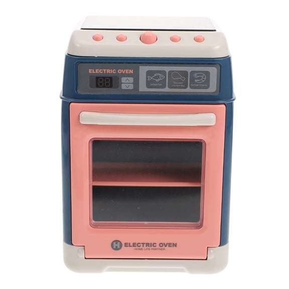 KAKOWELY horno eléctrico de juguete para niños, divertido juguete de casita para jugar.