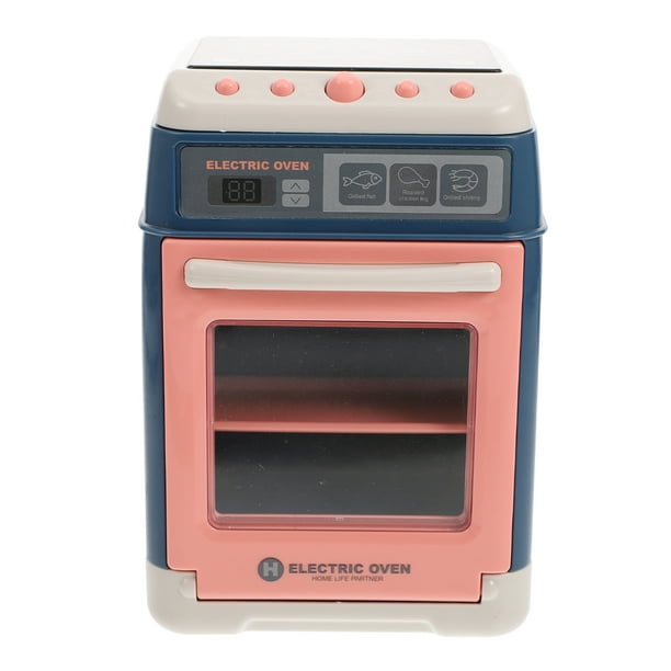 KAKOWELY horno eléctrico de juguete para niños, divertido juguete de casita para jugar.
