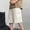 Beige(2025), variant on Yiliang Men's Basic Solid Color Shorts Loose Fit Lounge Wide Leg Shorts Elastic Drawstring Waistband Pants Versatile and Ventilation Trousers