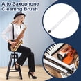 thumbnail image 3 of Cepillo Para Saxofón, Cepillo De Limpieza Para Saxofón Alto Eliminación De Polvo Absorción De Agua Algodón Antiarañazos Para Mantenimiento, 3 of 7