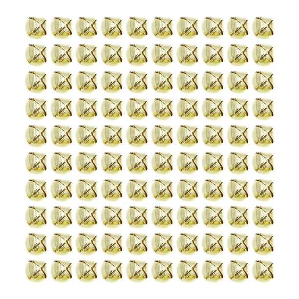 100 piezas de campanas artesanales, campanas de hierro, colgantes, tobilleras, manualidades, campanas pequeñas para fiesta 18mm
