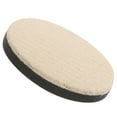 thumbnail image 4 of NUOLUX 1Pcs Beige Wool Car Wax Buffing Pads for Drill 4.92X4.92X0.79In, 4 of 8