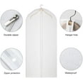 thumbnail image 4 of Bolsas transparentes para guardar trajes, abrigos, vestidos y otros artículos del armario, a prueba de polillas, juego de 3, 4 of 8