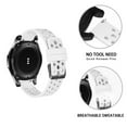 thumbnail image 2 of Compatible with Samsung Galaxy Watch 46mm Bands/Gear S3 Frontier│Classic Watch Bands/Galaxy Watch 3 Bands 45mm│22mm Soft Silicone Bands Bracelet Sports Strap for Men & Women. Upgraded ✿Poor Things, 2 of 8