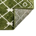 thumbnail image 5 of Unique Loom Tribal Trellis Collection Area Rug - Alami (10' 8" x 14' Rectangle Ivory Green/Ivory), 5 of 10