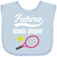 thumbnail image 3 of Inktastic Future Tennis Player Sports Boys or Girls Baby Bib, 3 of 4