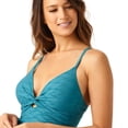 thumbnail image 3 of Free Country Women's Twist Front One-Piece Swimsuit Lagoon S, 3 of 5