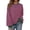 Royal Blue Orange, variant on BTFBM Sweatshirt For Women Summer Crewneck Long Sleeve Oversized Striped Pullover Tops Y2K Clothes Workout Shirt