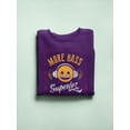 thumbnail image 3 of More Bass - Superior Clubbing Retro Emoji DJ Women's Sweatshirt, 3 of 4
