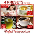 thumbnail image 3 of Brentwood 1,100-Watt 1.7-L Cordless Digital Glass Electric Kettle with Tea Infuser (Black), KT-2018DBK, 3 of 5
