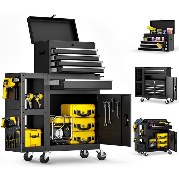 5 Drawer Rolling Tool Storage Cabinet