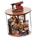 thumbnail image 1 of Kit de casa de muñecas en miniatura para armar en 3D, modelo de casa de muñecas Estilo A, 1 of 9