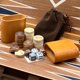 thumbnail image 5 of Juego de backgammon Woodronic 15, juego clásico plegable de madera, 5 of 7