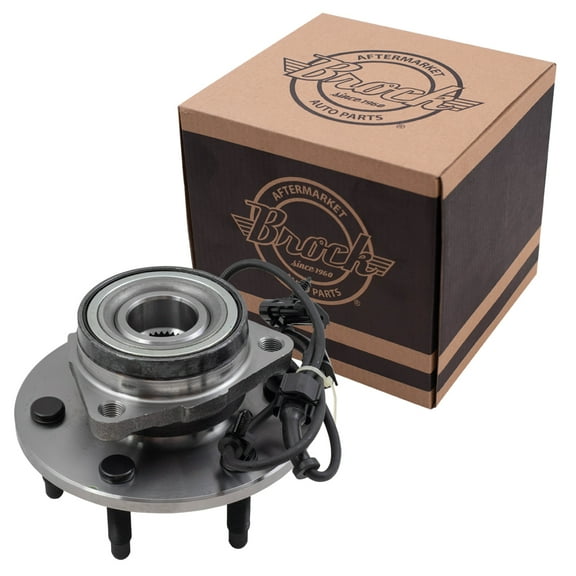 Brock Hub and Bearing for 1999-2006 Silverado 1500 4WD w/ 6 Lugs Front L=R 15233113 2000-2006 Tahoe