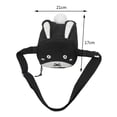thumbnail image 3 of Bolsa Kawaii Hobo Bag Nylon suave Orejas largas Conejo Satchel para regalo (Negro) Tmvgtek Para Estrenar, 3 of 6