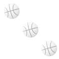thumbnail image 3 of Transemion 4pcs Mute Door Rear Wall Waterproof Anti-Collision Pad Crash Waterproof Anti-Collision Pad Basketball Style 5cm white 3Set, 3 of 6