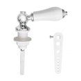 thumbnail image 1 of Visland Ceramic Toilet Flush Handle Simple Installation Universal Fit Metal Handle Cistern Lever Toilet Flush Handle Replacement Parts, 1 of 8