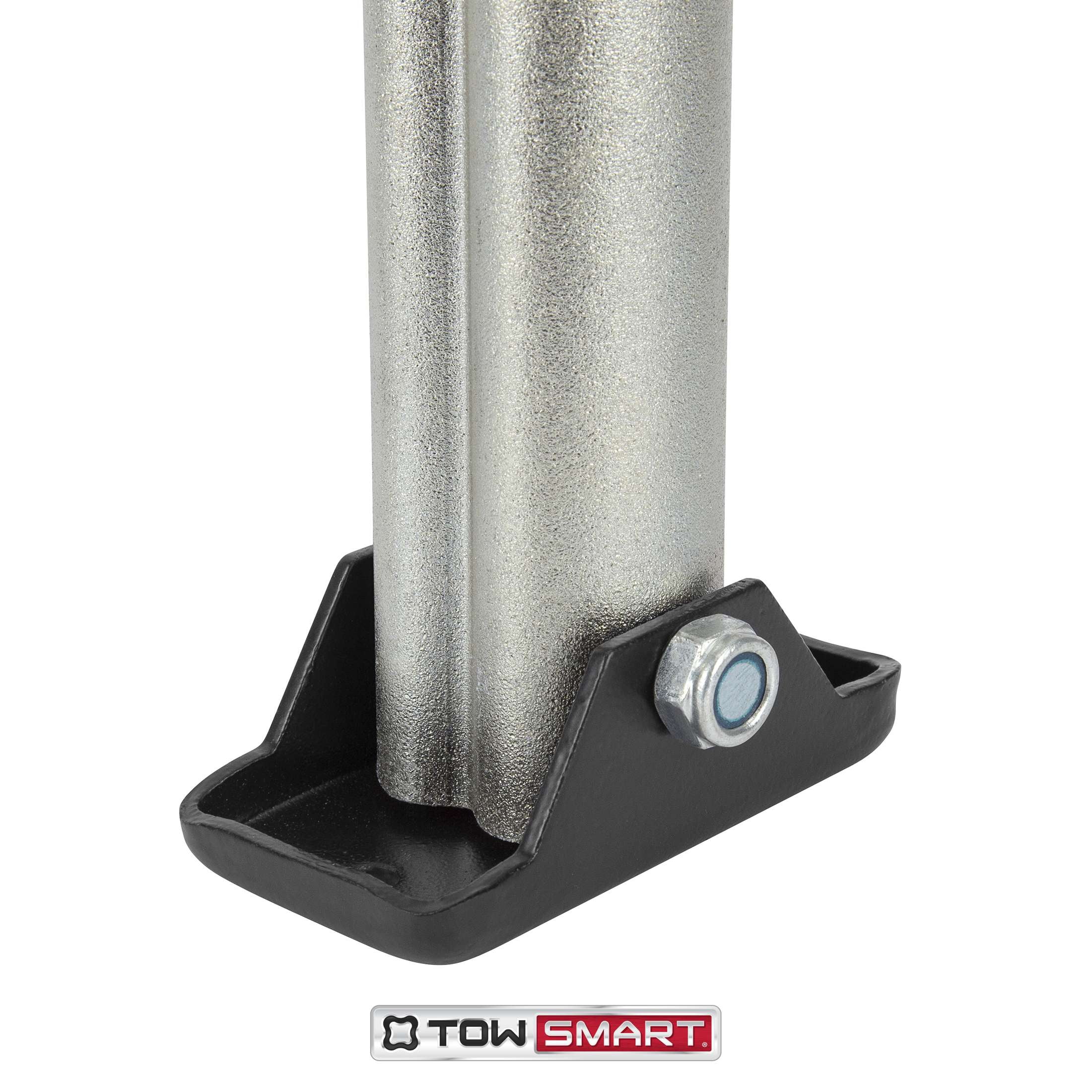 TowSmart Top Wind A-Frame Jack, 15in Lift, 2000lb, 793, Black, 1 Each