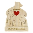 thumbnail image 2 of Rompecabezas de madera de la familia de los , piezas de rompecabezas de madera conmemorativas, decoración del hogar DIY, rompecabezas de arte de, 2 of 8