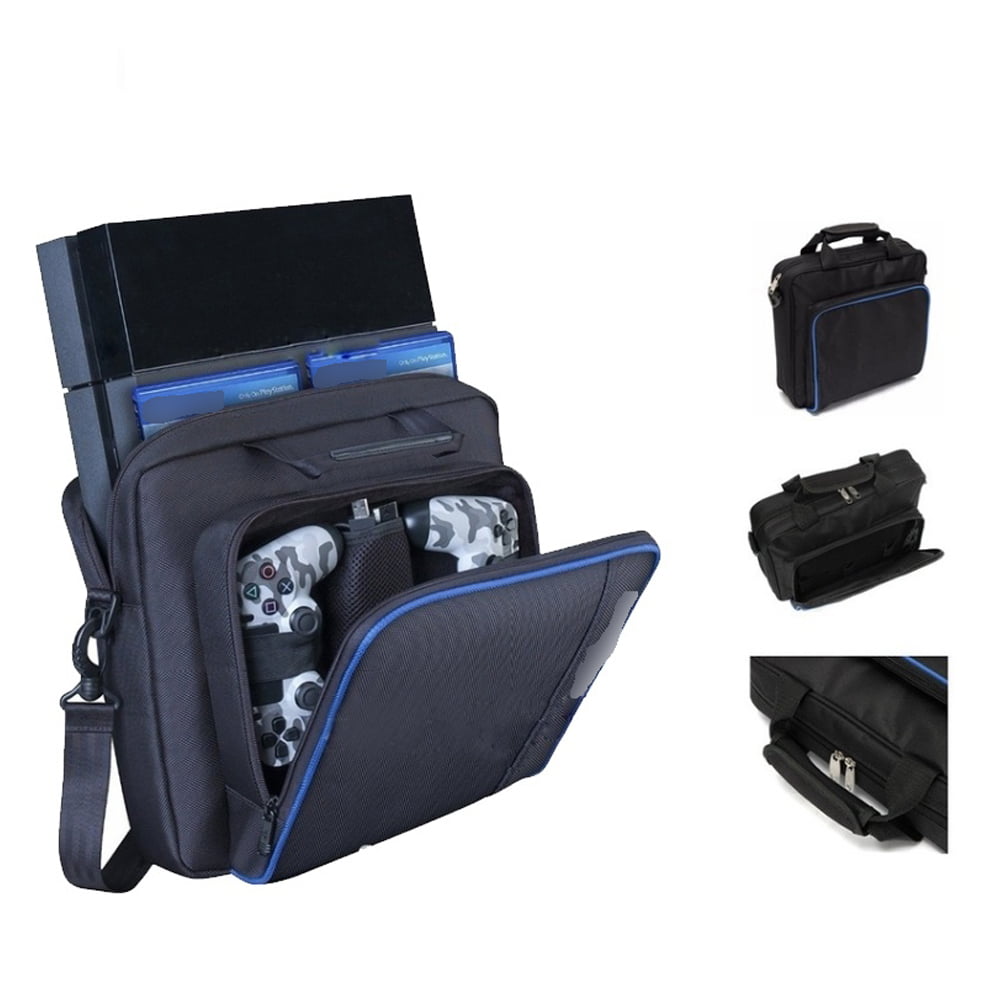 Portable Travel Carry Protective Shoulder Bags for PS4 Console Accessory Multifunctional Portable Travel Case Messenger Bag
