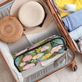 thumbnail image 2 of Hair Tools Storage with Heat Resistant Mat- A Bouquet Of Flowers Printed Design Curling Iron Travel Bag/Flat Iron Case for Women, 2 of 8