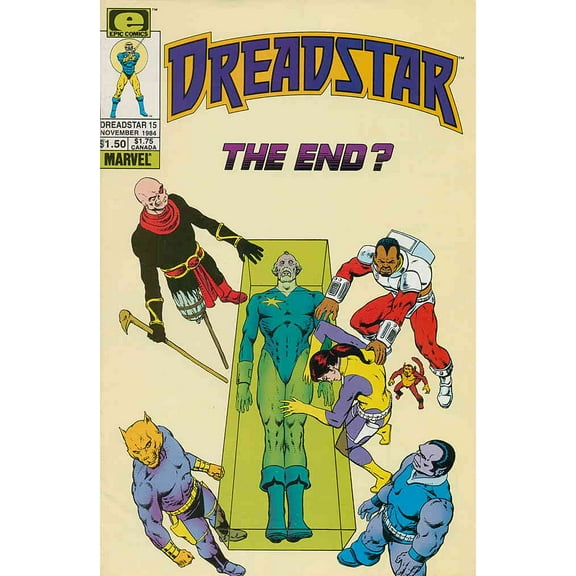 Dreadstar #15 VF ; Epic Comic Book