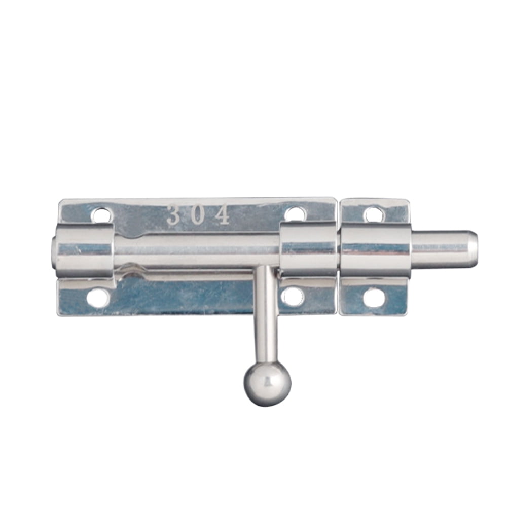 4 Inches Sliding Lock Length Stainless Steel Door Latch Barrel Bolt