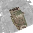 thumbnail image 5 of 556 762 MP7 AK47 MAG Carrier Pack Shock Cord Retainer Pangolin Flap SS Style Hunting Airsoft Tactical Pouch Magazine GP Bag Tan, 5 of 5