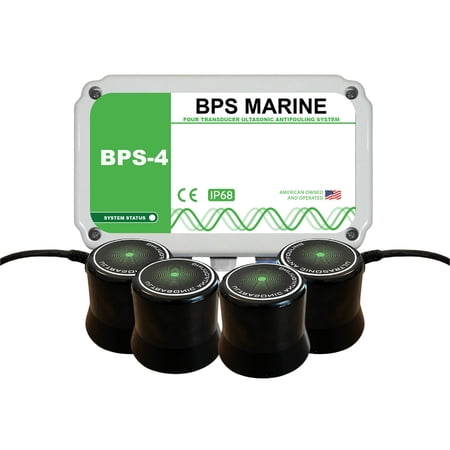 BPS Marine BPS-4 4-Transducer Ultrasonic Antifouling System - 12VDC