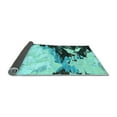 thumbnail image 2 of Ahgly Company Indoor Rectangle Abstract Light Blue Modern Area Rugs, 2' x 3', 2 of 4