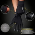 thumbnail image 3 of Gants d'Hiver Hommes Femmes Gant à Écran Tactile Temps Froid Gants Chauds Congélateur Gants de Travail Ensemble pour Course Conduite Cyclisme Travail Randonnée, 3 of 6