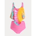 thumbnail image 1 of Traje de Tankini Talla Extra Acolchada Rosegal Camisetas tallas grandes, 1 of 2