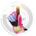 thumbnail image 4 of SEHIOZNI Parent Child Winter Ski Gloves Warm Gloves Warm Cute Printed Gloves Riding Gloves Little Boys & Girls Windproof Gloves Multicolor, 4 of 8