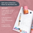 thumbnail image 2 of Pink Picasso Kits Self Care Collection Paint by Number for Adults & Beginners  DIY Unique 8x10 Canvas Painting Kits  Color by Numbers Arts Paint Canvas for Teens  Love You to The Moon, 2 of 8