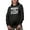 Black, variant on Father in Periodic Table of Elements, The Noble Element - Chemist Dad Father's Day, Black Hooded Sweatshirt or Hoodie, Small