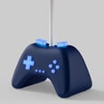 thumbnail image 6 of Mainstays Kids 16.5 in Dark Blue Gamer Table Lamp with Glow-in-the-Dark Shade, 6 of 8