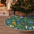 thumbnail image 5 of Sikiie Forest Flora And Fauna Christmas Tree Skirt, Christmas Tree Decorations, Christmas Decor, Tree Mat Decoration(30-48IN)-48", 5 of 6