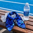 thumbnail image 3 of Cooling Towel for Neck, Dog Cooling Bandana, 36X4 In, Black Blue Lightning, Cooling Neck Wraps, Cooling for Outdoor Workers, Neck Cooling Wraps, Cooling Rags for Neck, 1 Pc, 3 of 5