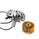 thumbnail image 1 of New Tecno 12V Motorcycle Head Light Lamp Projector Lens With Led Angel Devil Eyes Headlight 30W 1200Lm 200000H Double Aperture, 1 of 5