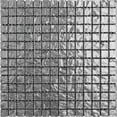 thumbnail image 2 of Apollo Tile 5 Pack Silver 11.7-in. x 11.7-in. Polished Glass Mosaic Tile (4.75 Sq ft/case), 2 of 3