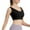 Black, variant on Bra for Women Longline Full Coverage Sports Bras High Neck Sports Medium Impact Padded Workout Crop Tops for Yoga Gym Grey XXL